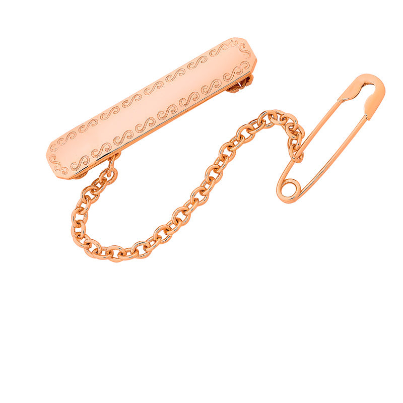 Rose Gold Plated Baby Brooch