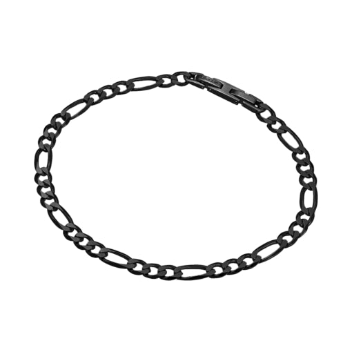 Stainless Steel Figaro Link Bracelet