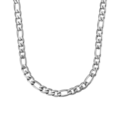 Stainless Steel Figaro Necklet