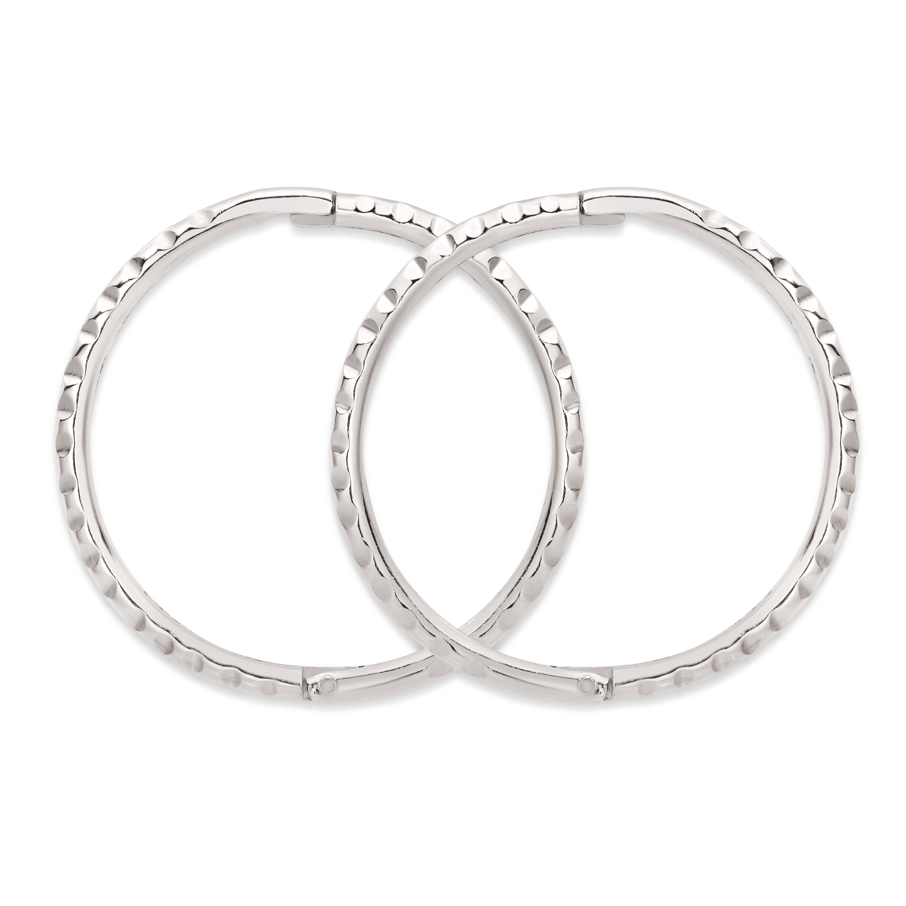 Sterling silver twist sleepers
