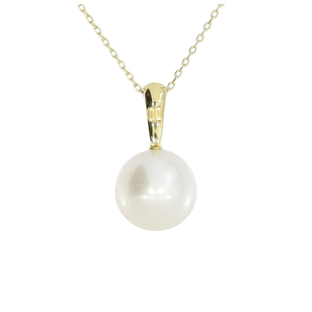 AUTORE 18ct Gold South Sea Pearl Pendant 13mm