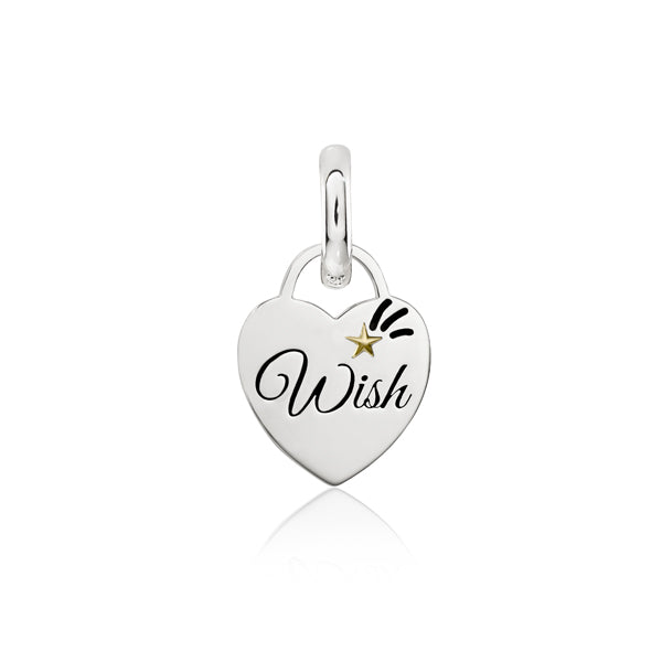 CANDID Heart Star 'Wish' charm