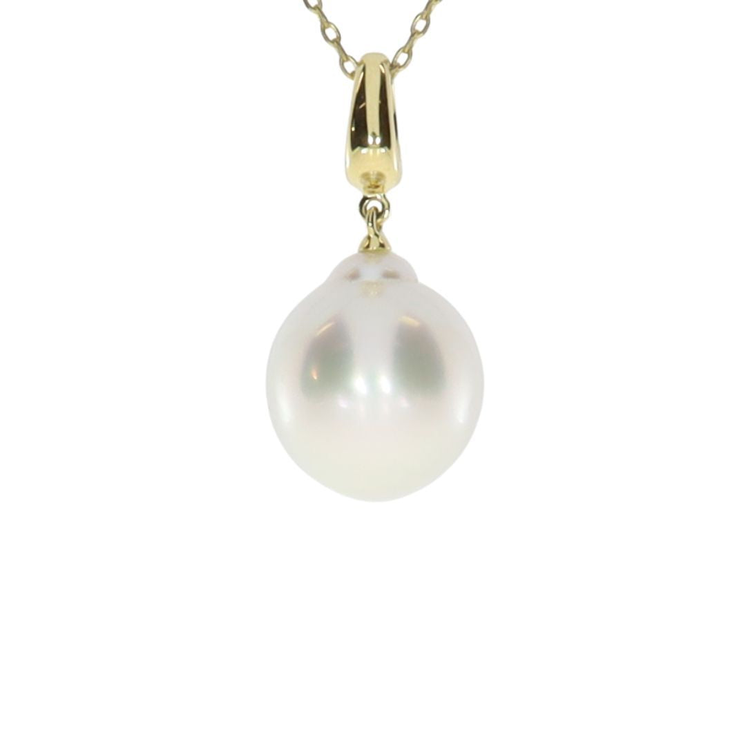 AUTORE 18ct Gold South Sea Pearl Pendant 13mm