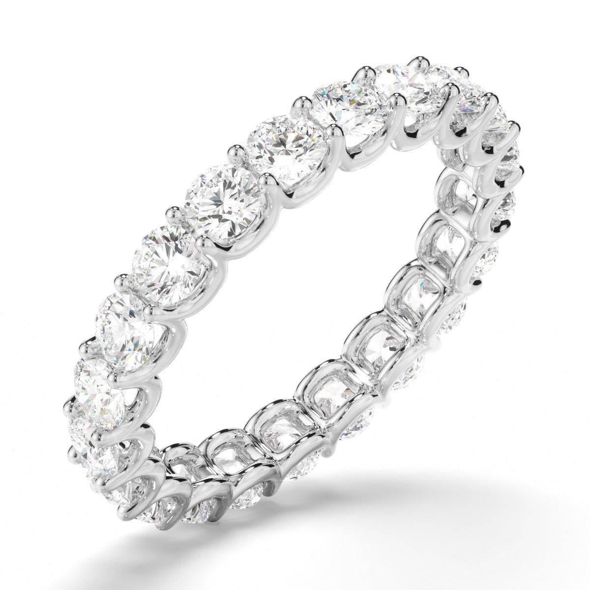 Round Brilliant Cut Diamond Eternity Ring