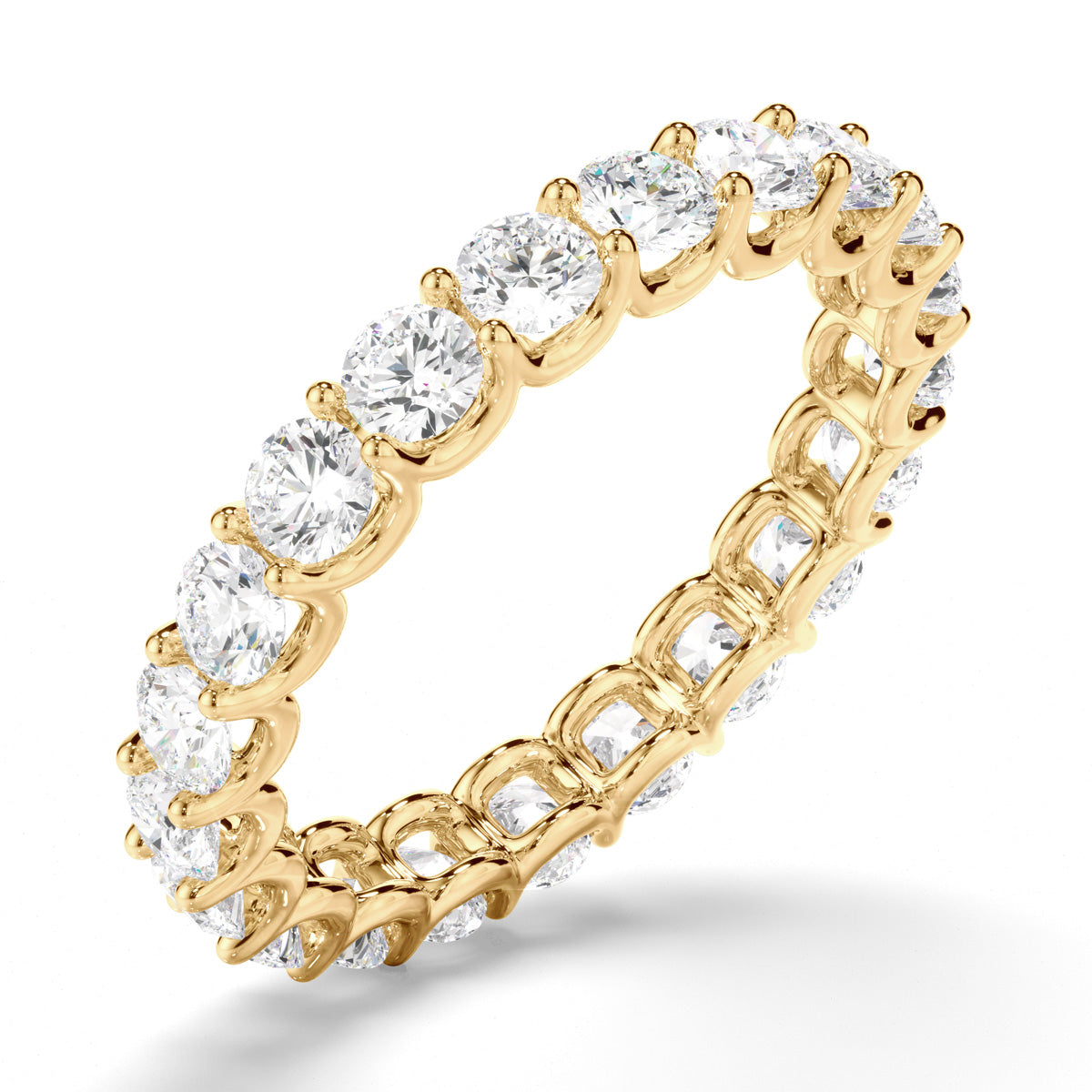 Round Brilliant Cut Diamond Eternity Ring