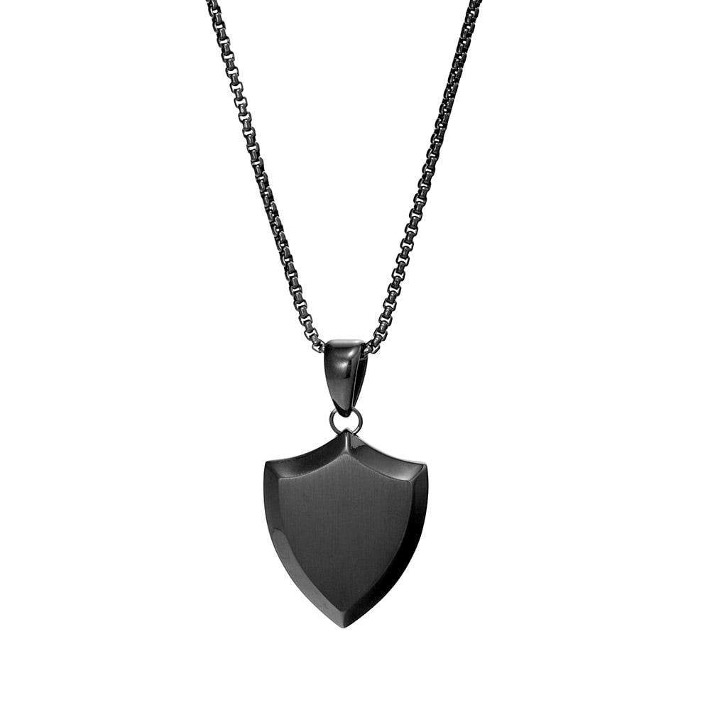 Stainless Steel Shield Necklet