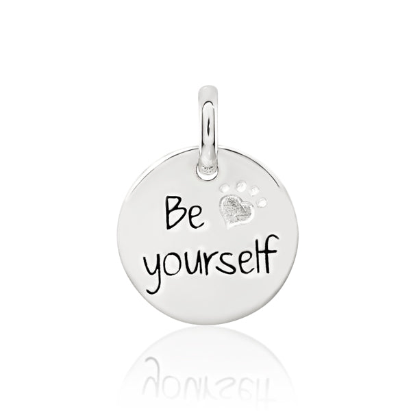 CANDID Paw Print 'Be Yourself' charm