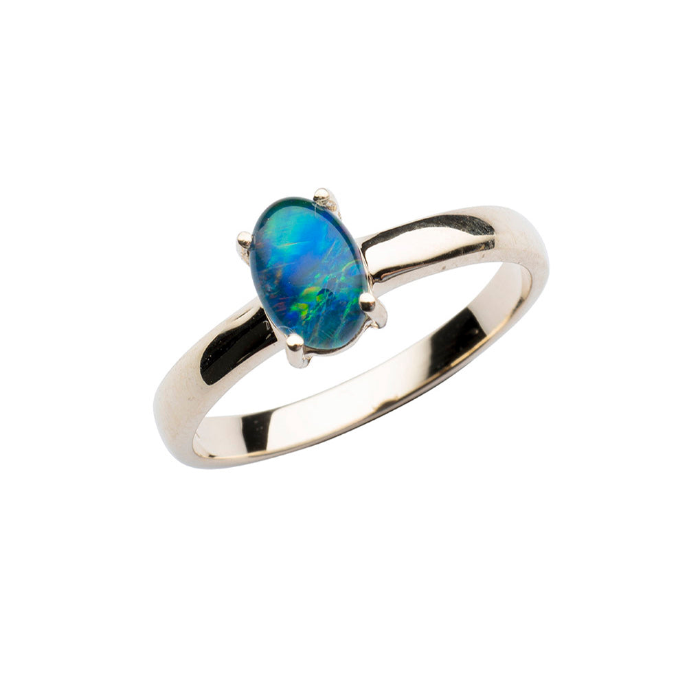 9ct Triplet Opal Ring