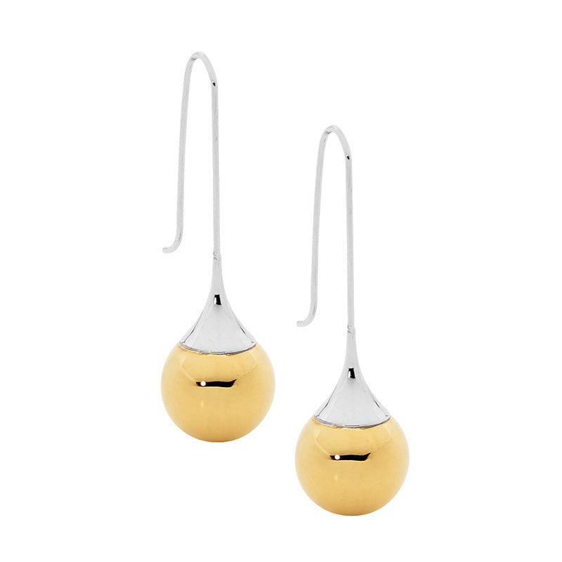 ELLANI Stainless Steel Long Drop Earrings