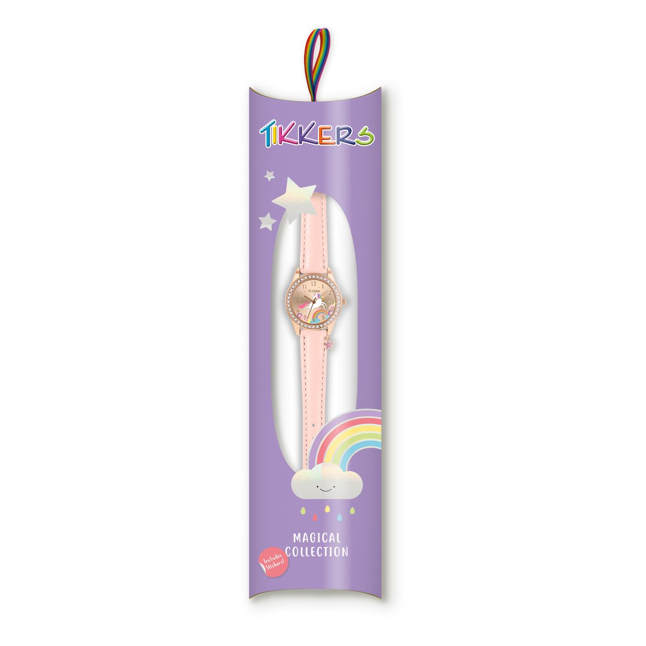 TIKKERS Unicorn Charm Watch