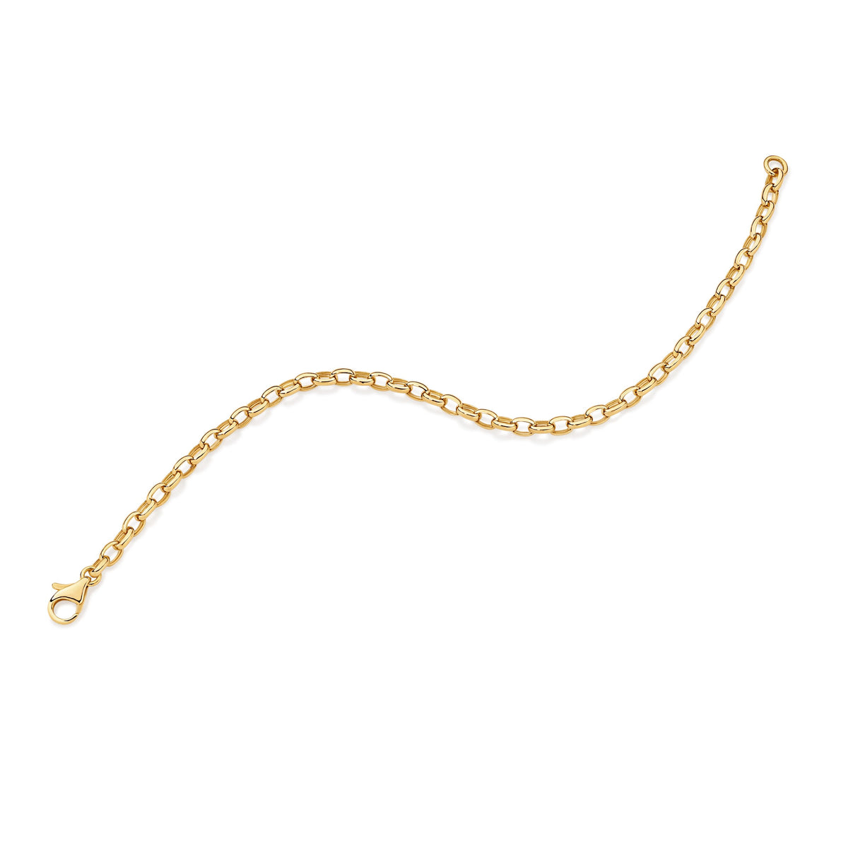 9ct Solid Belcher Bracelet
