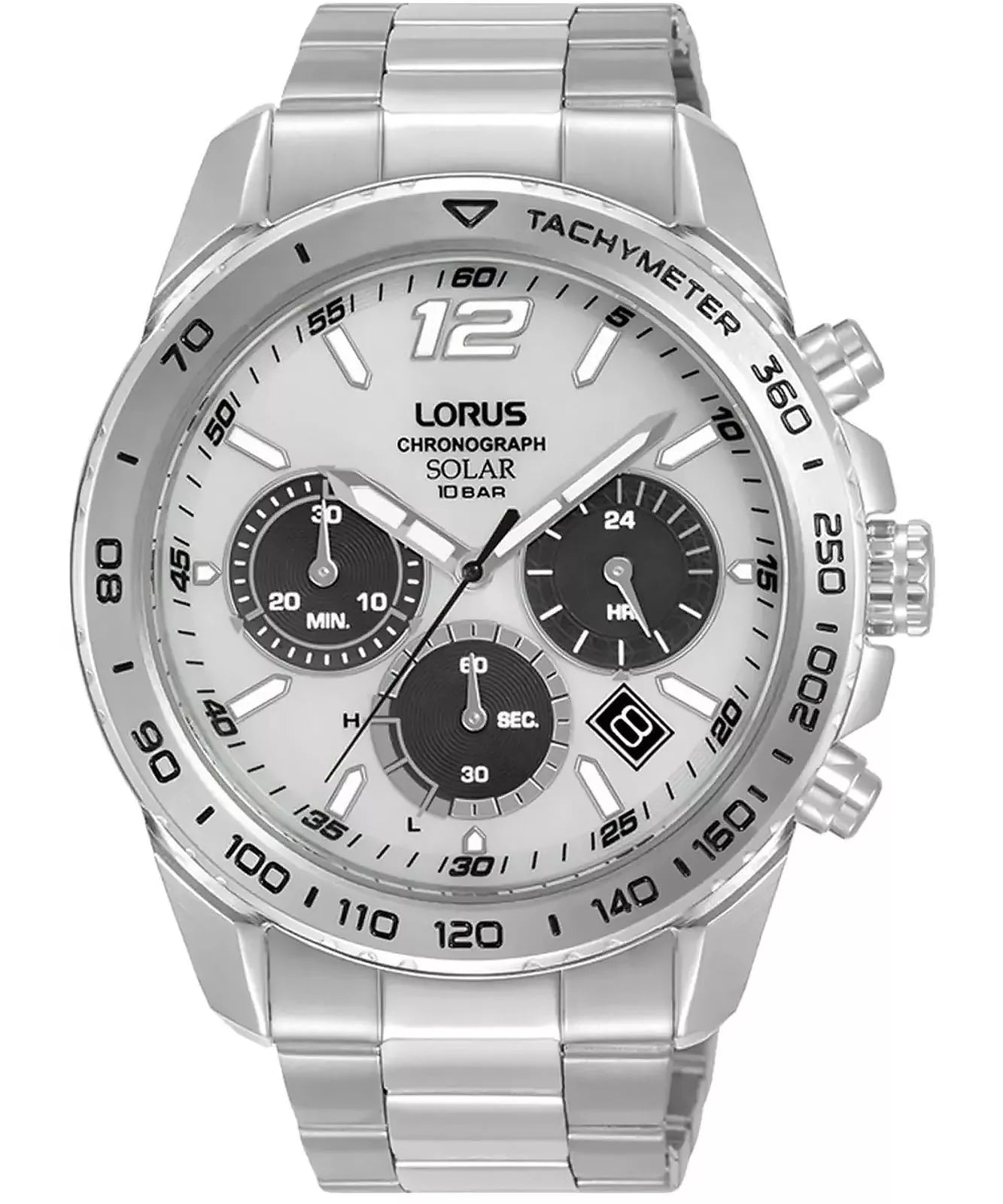 LORUS Gents Solar Chronograph 100m
