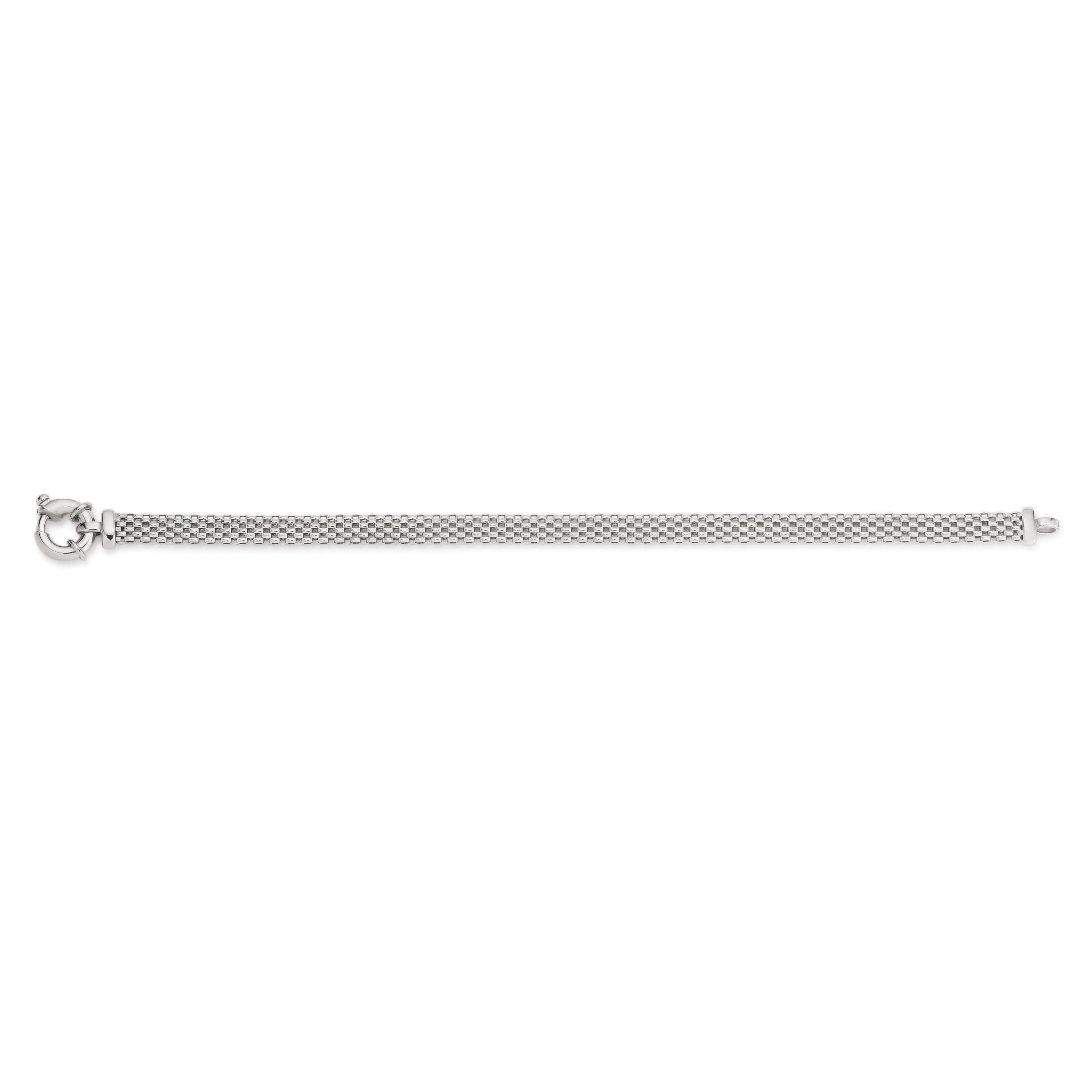 Silver popcorn Bracelet