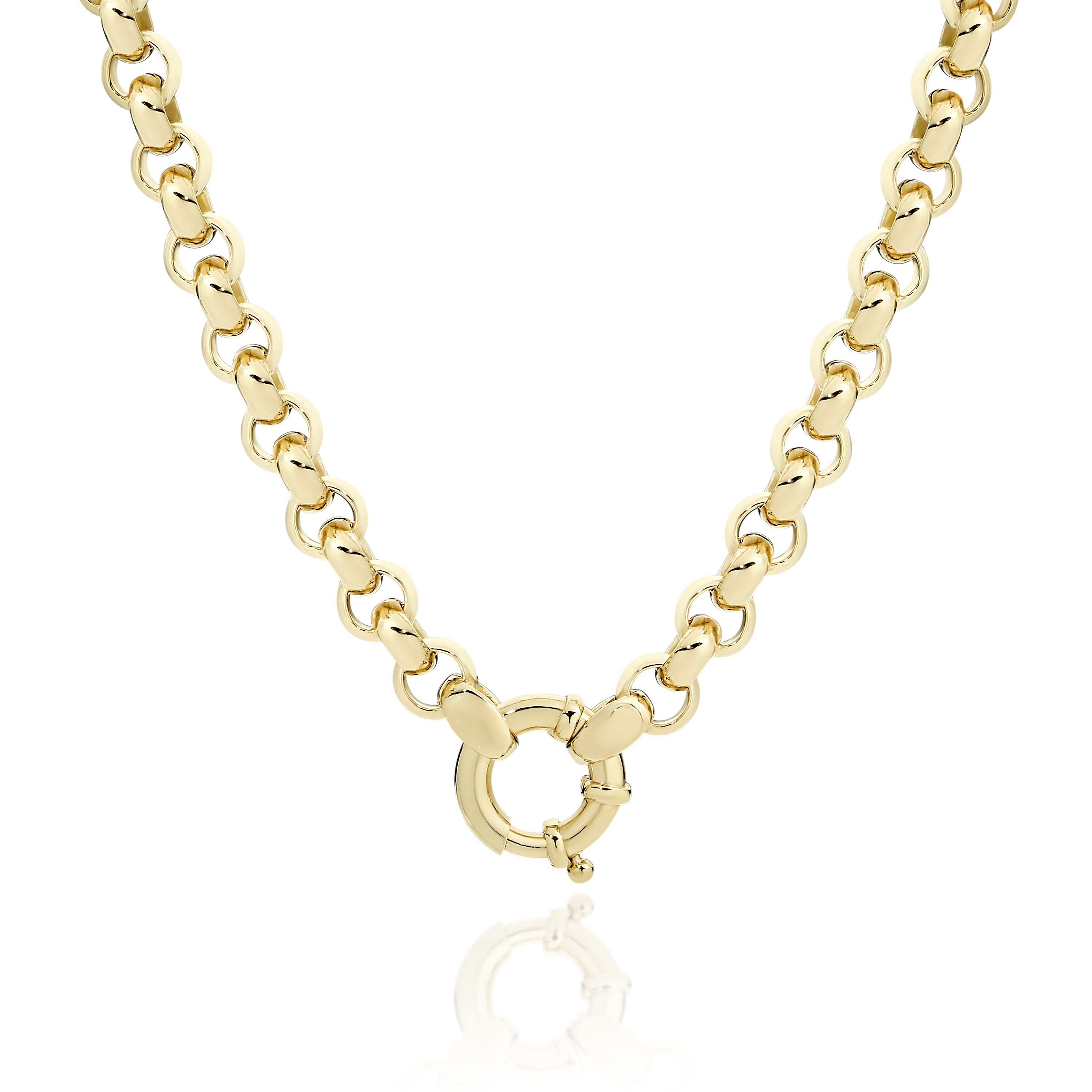 9ct gold necklet 50cm