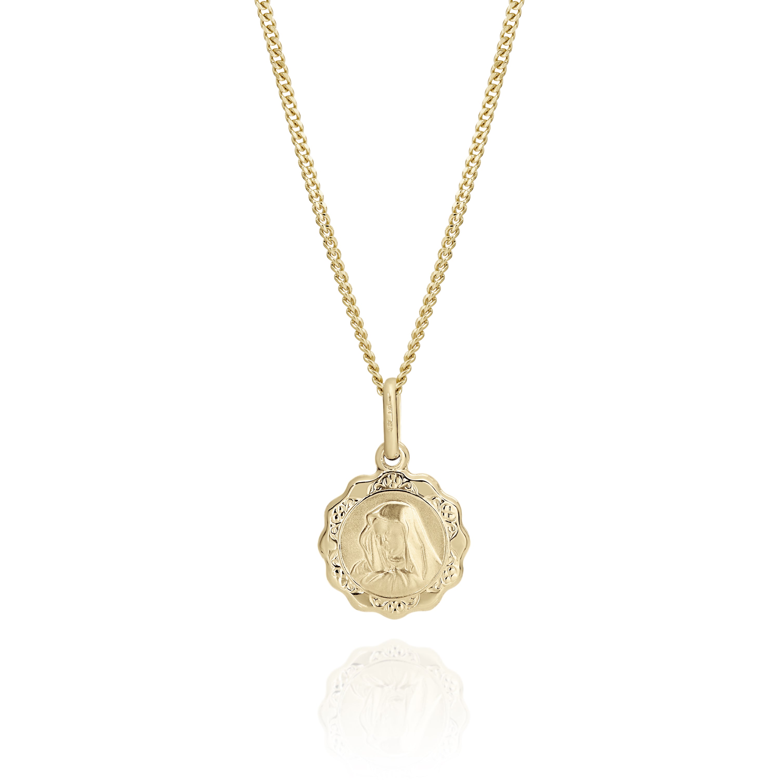 9ct 'Madonna' Medal