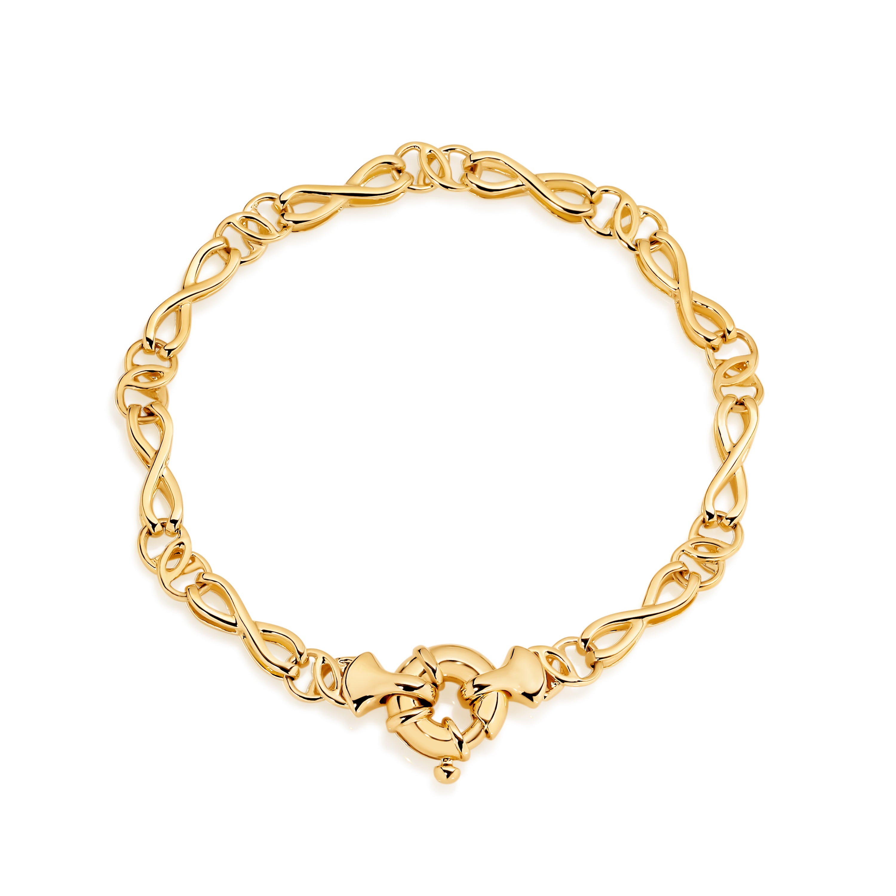 9ct solid gold bracelet
