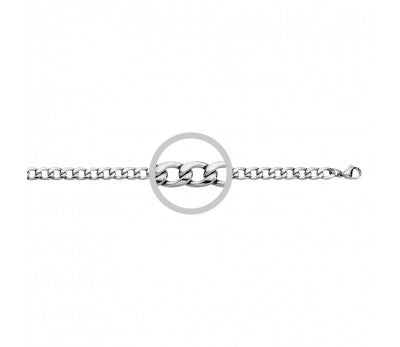 Stainless Steel Curb Chain 55Cm