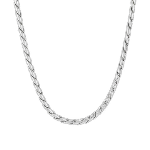 Stainless Steel Serpentine Link Chain