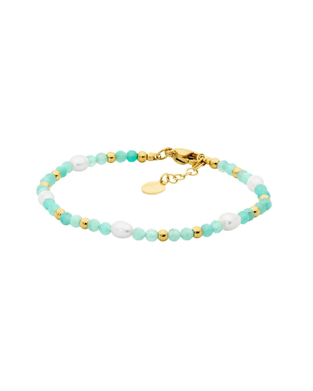 Ellani Amazonite & Pearl Bracelet
