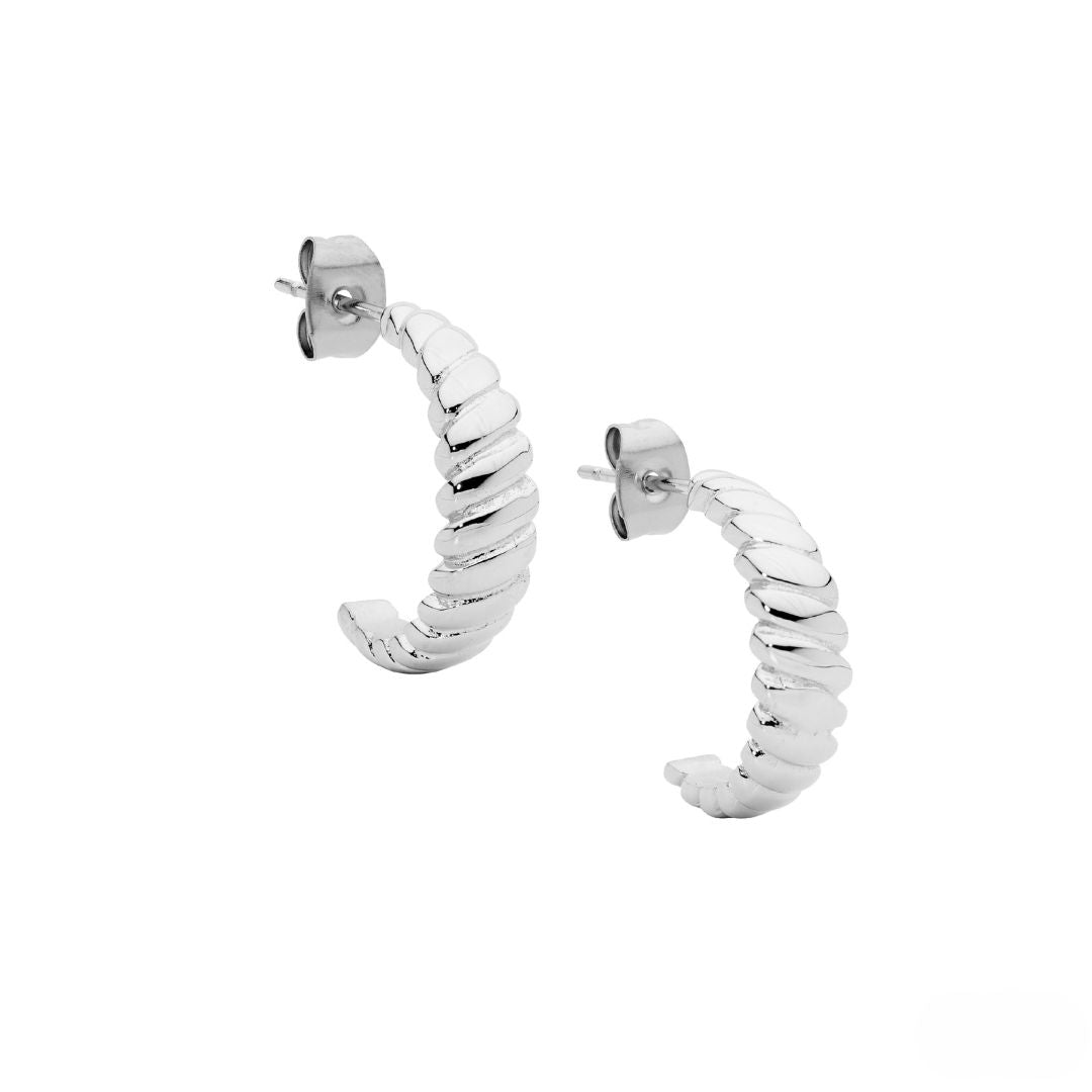 ELLANI Stainless Steel  Studs in Half Twist Style