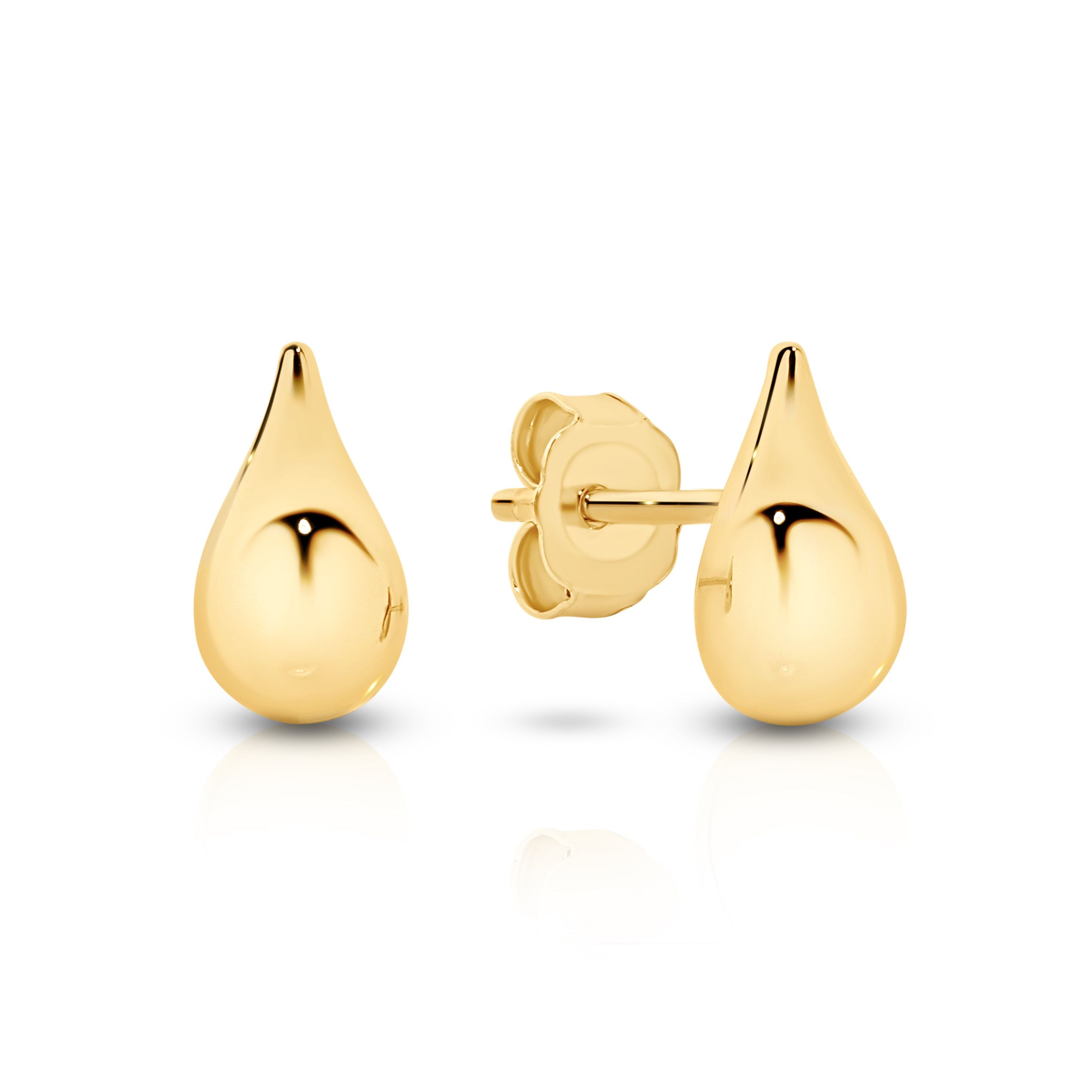 9ct Polished Studs