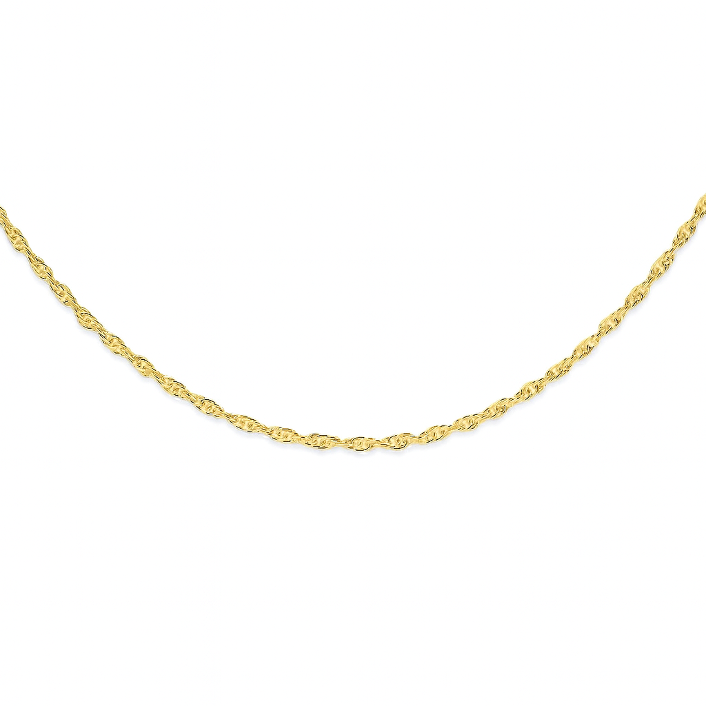 Silver Gold Plated 25 gauge Double Cable Chain