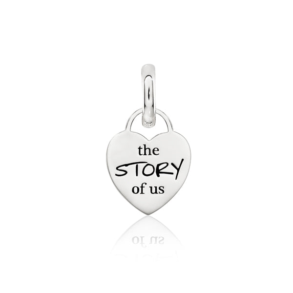 CANDID Heart 'The Story Of Us' charm