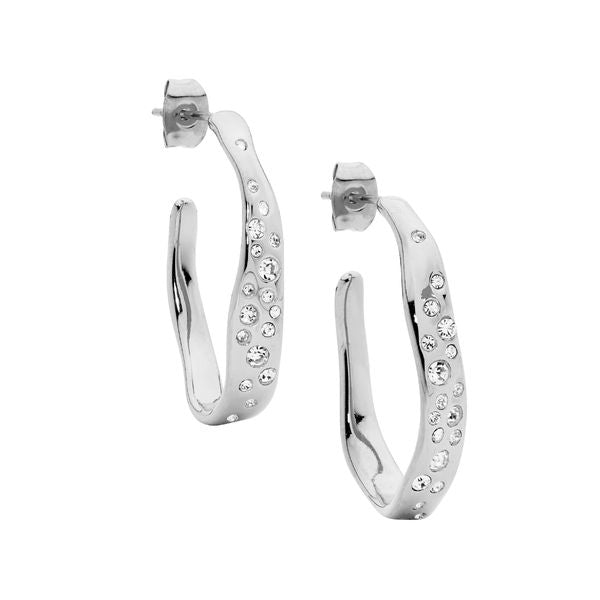 ELLANI Stainless Steel Hoop Earrings
