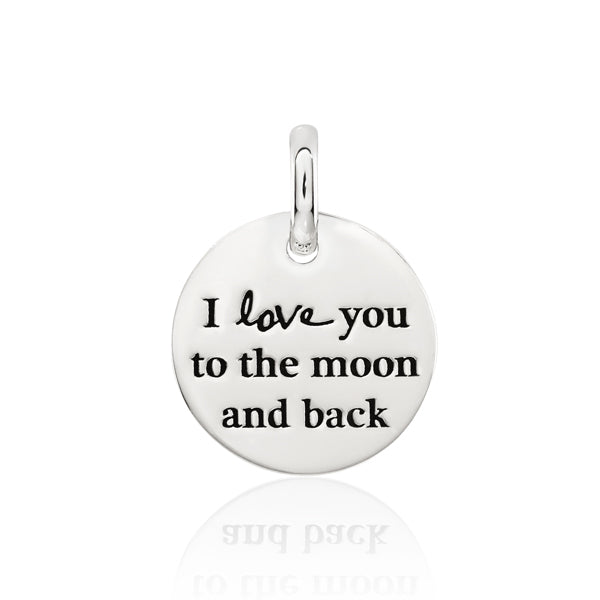 CANDID 'I Love You To The Moon And Back' charm