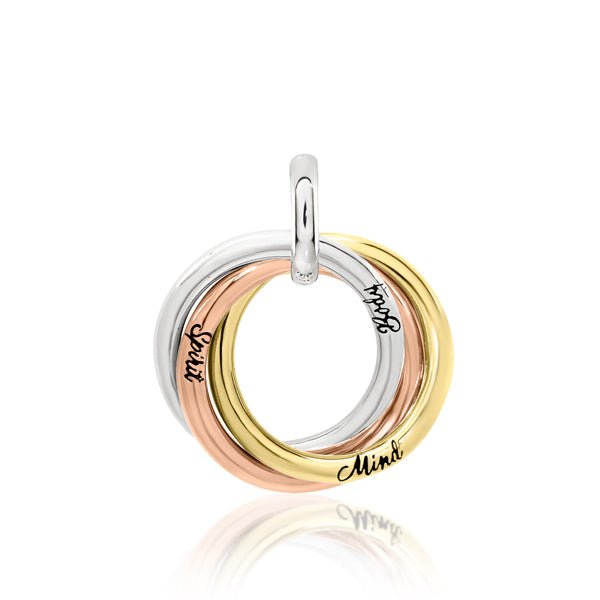 CANDID 'Body, Mind, Spirit' charm