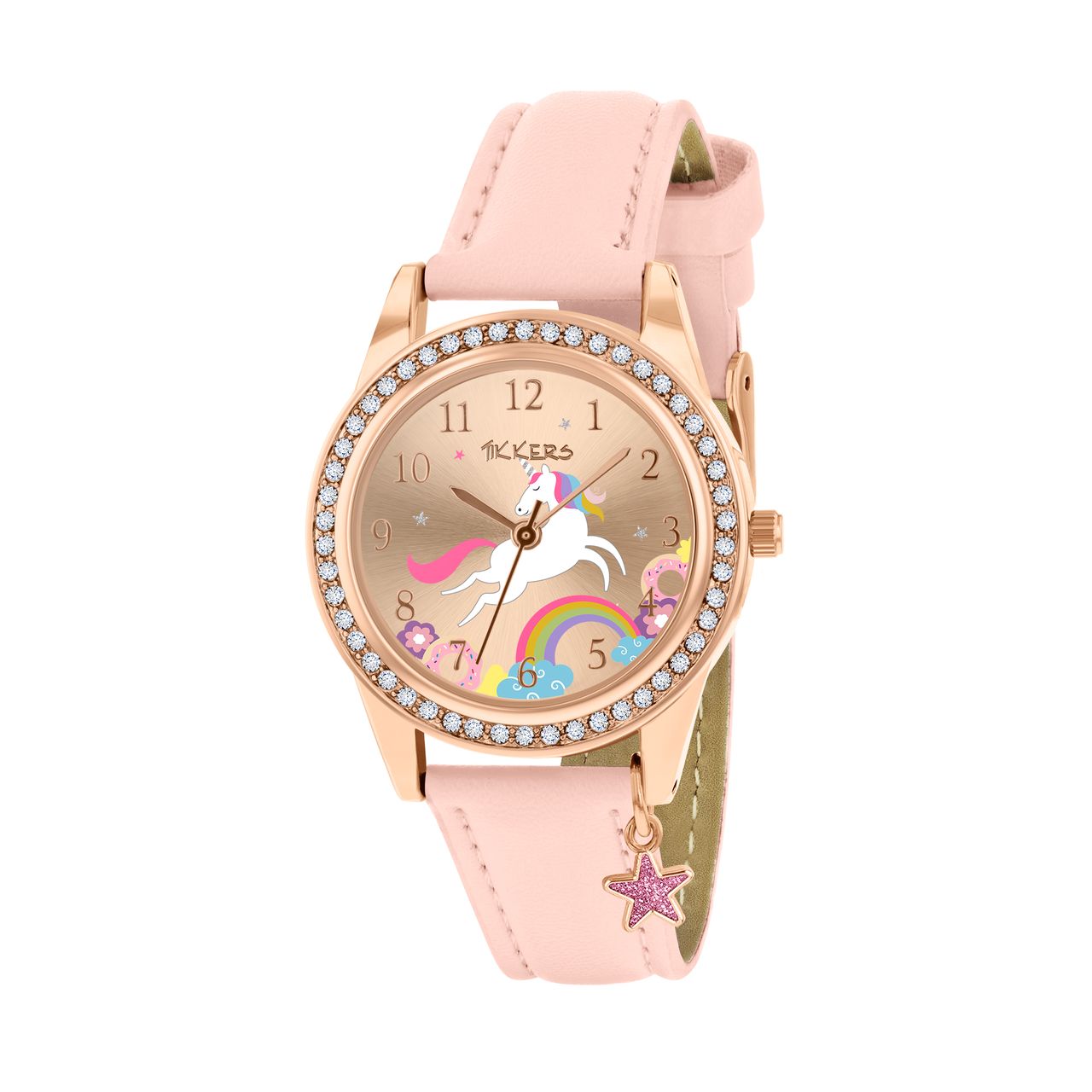 TIKKERS Unicorn Charm Watch