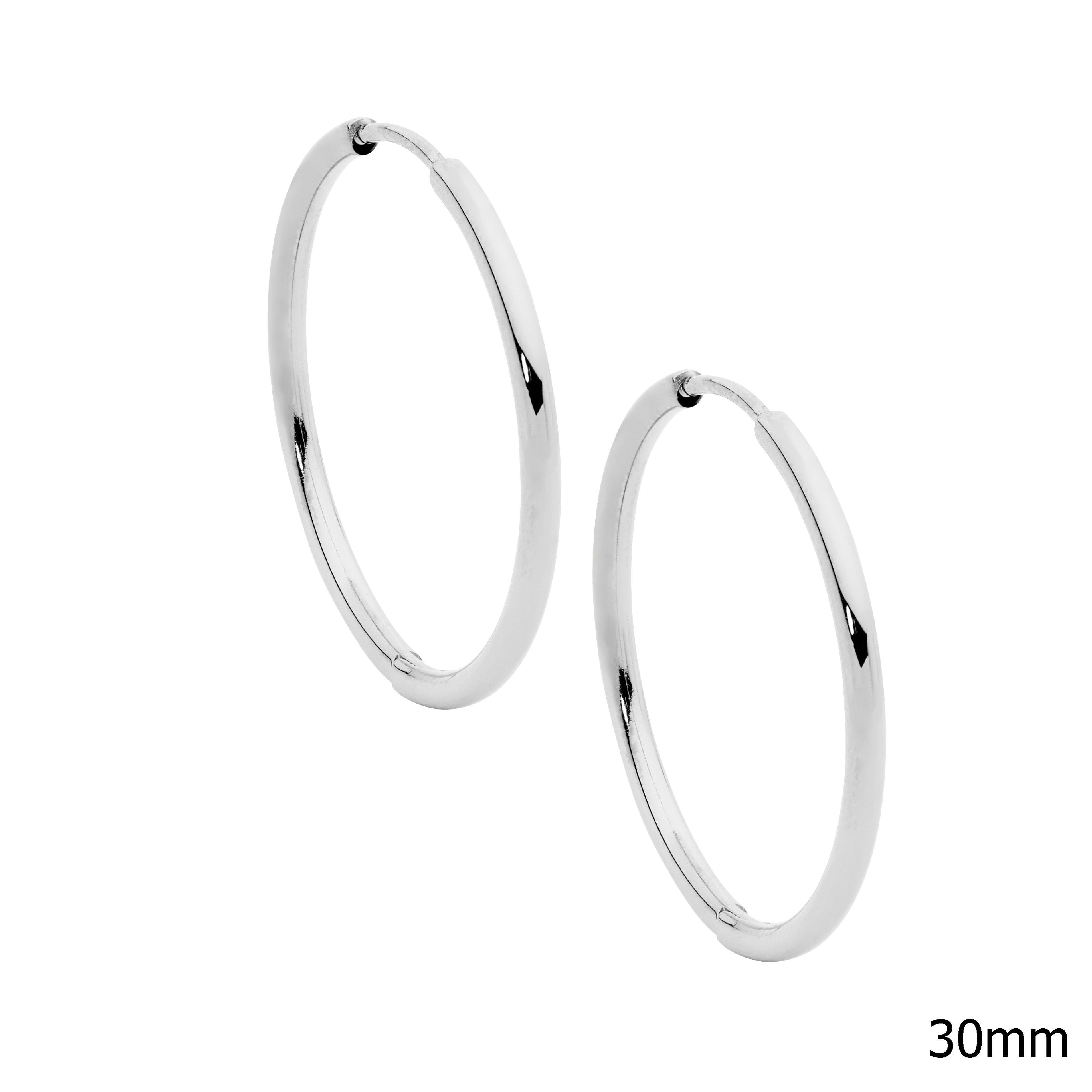ELLANI Stainless Steel 30mm Earrings