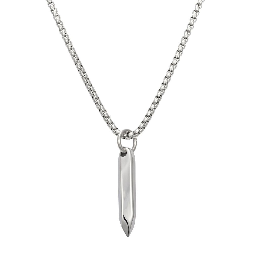 Stainless Steel Obelisk Necklet