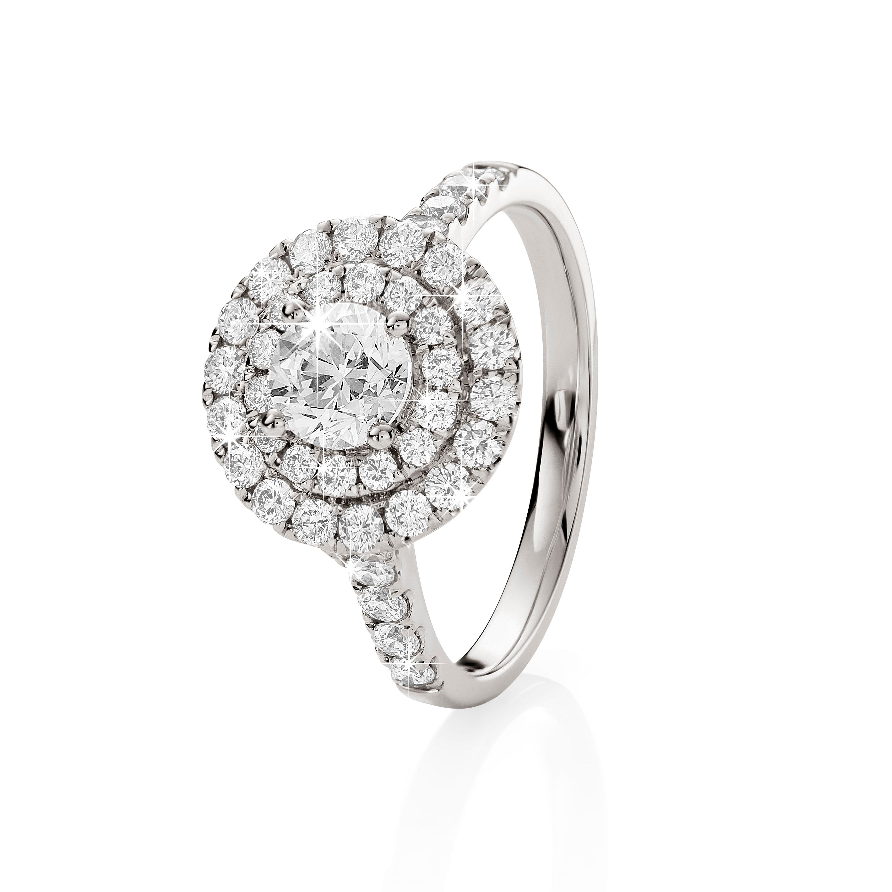 18ct white gold 1.50ct diamond ring