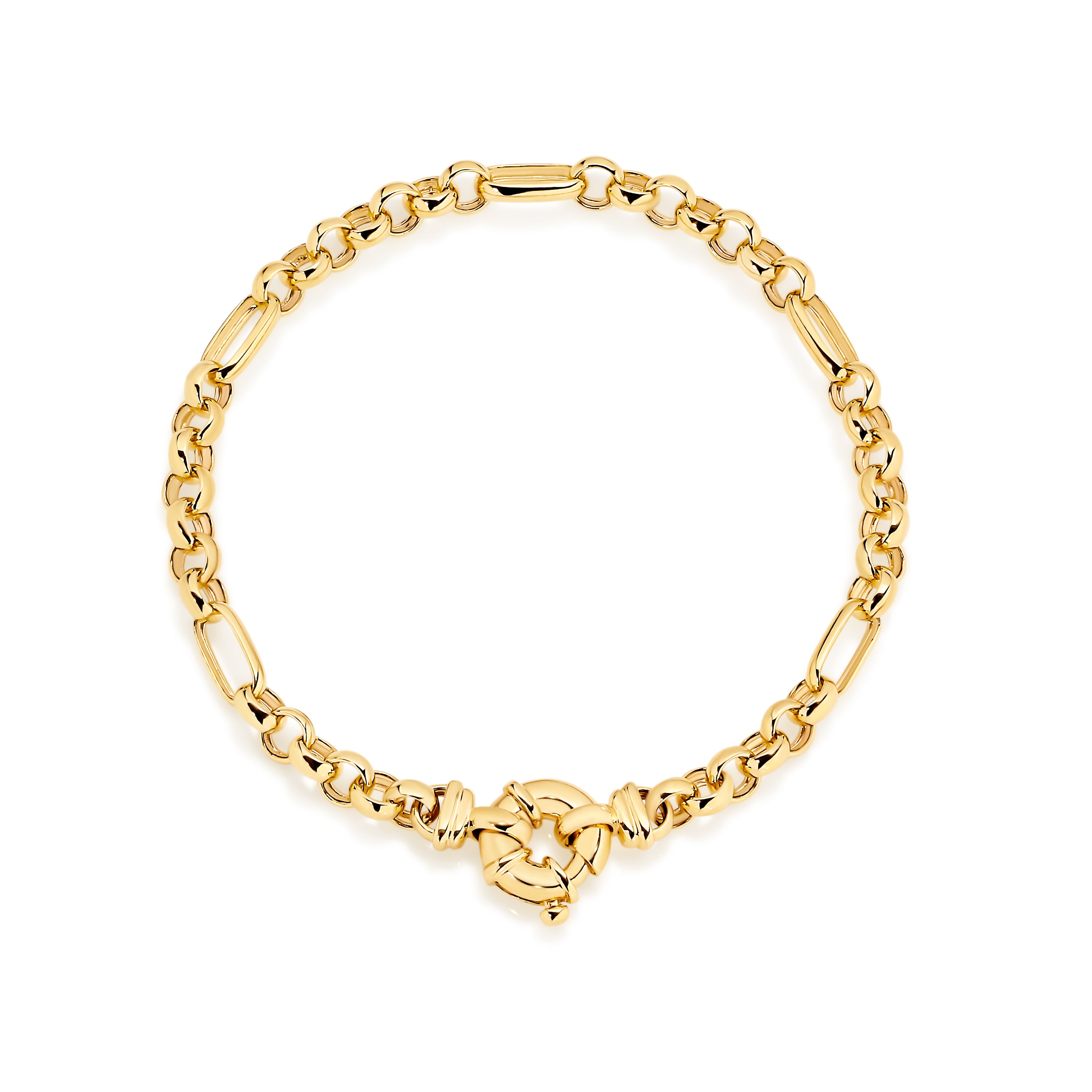 9ct solid gold bracelet